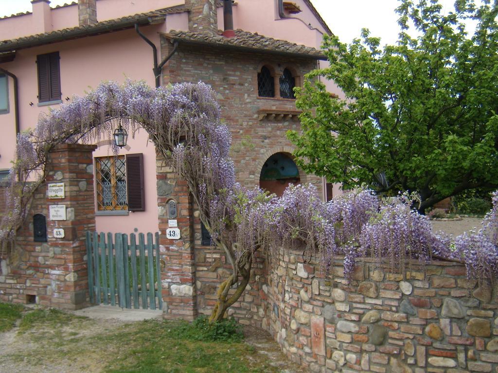 Апартаменты Nido Di Rondine Монтеспертоли Экстерьер фото